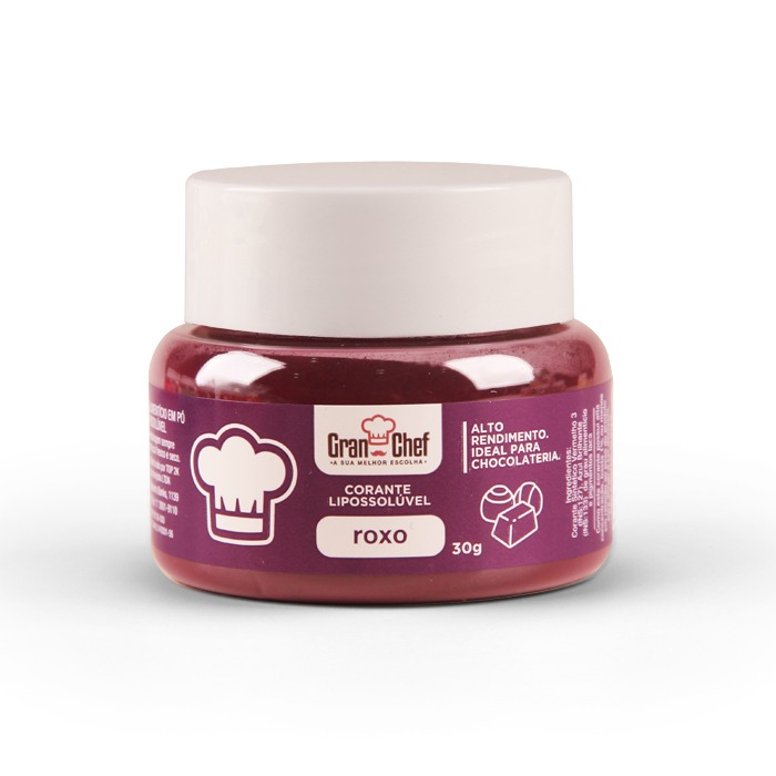 GRAN CHEF Corante Lipo - Roxo 30g