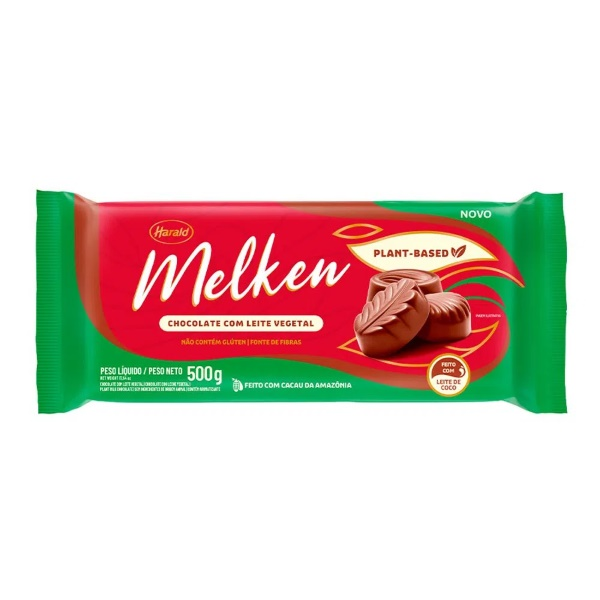 HAR MELKEN Choc Barra Plant Based 500g