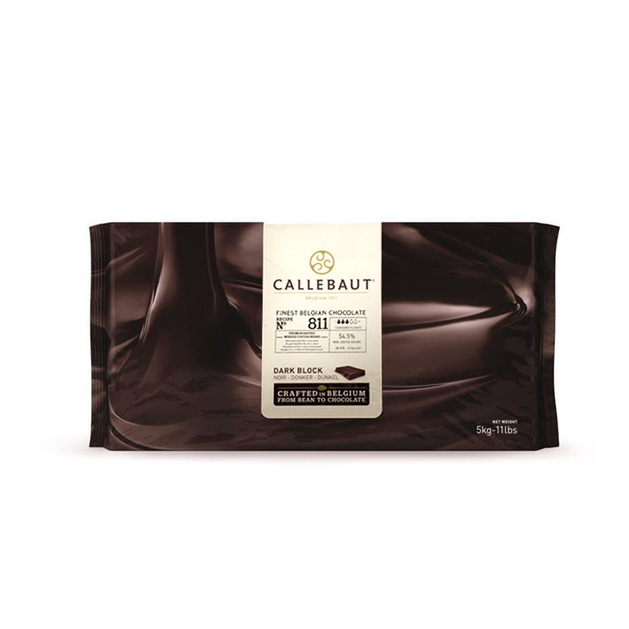 CALLEBAUT Choc Meio Amargo 811 54,5% Barr...