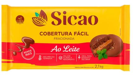 SICAO Cob ao leite Barra 2,1kg FÁCIL