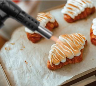 ALLONSY Maçarico Rotação Livre  Vermelho 