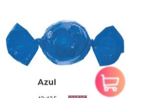 CROMUS Emb Alum Trufa Azul 12x12,5 100und