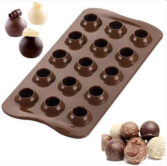 PRIME CHEF Forma Silicone Trufas 18 Cav