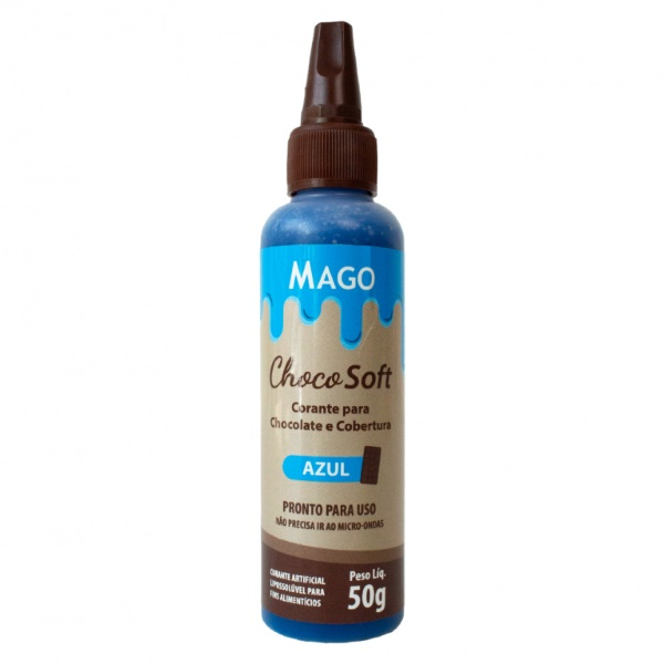 MAGO Corante Choco Soft Azul - 50g