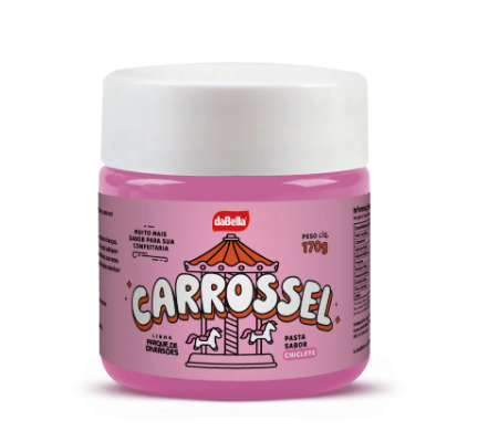 DABELLA Pasta de Chiclete - Carrossel 170g