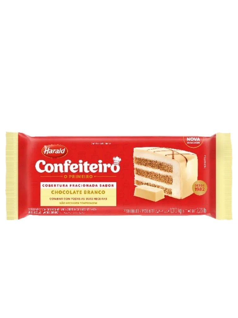 HAR CONFEITEIRO Cob Branco Barra  - 1,01kg