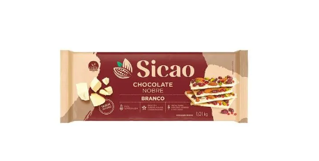 SICAO Choc Branco Barra 1,01kg NOBRE