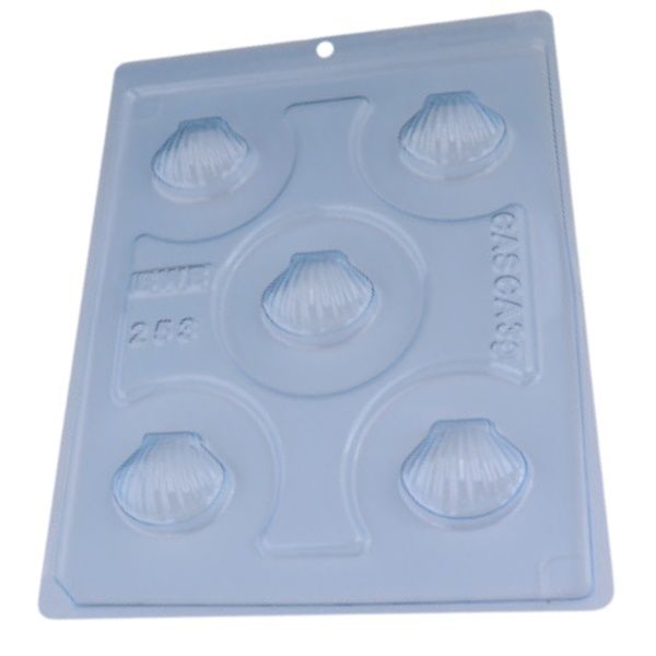BWB 253 Forma 3 Partes Concha Shell 5 Cav
