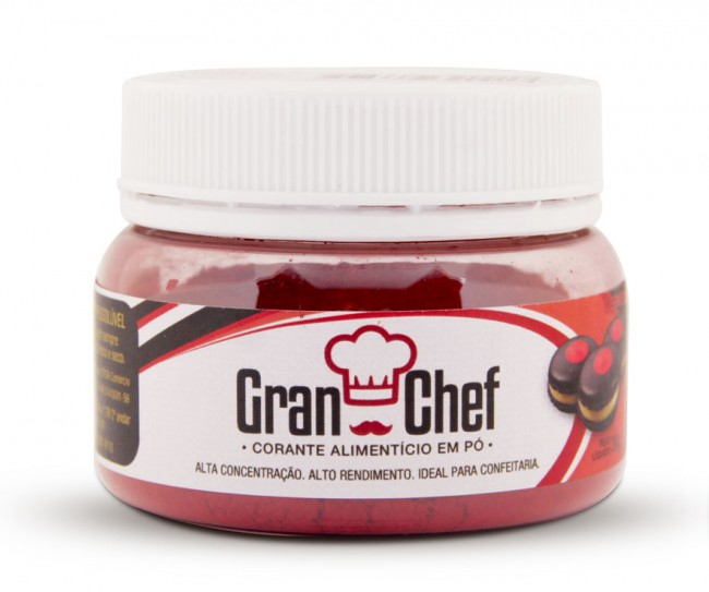 GRAN CHEF Corante Hidro - Vermelho 30g