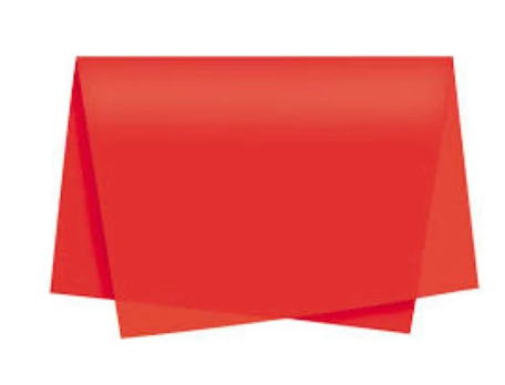 CROMUS Papel Seda Vermelho 49x69 - 3un