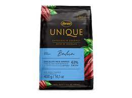 HAR Unique Choc AMARGO Bahia gotas 63% 400g